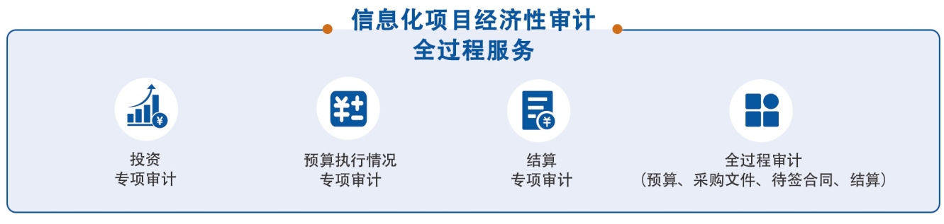 信息化項(xiàng)目經(jīng)濟(jì)性審計(jì)全過程服務(wù)